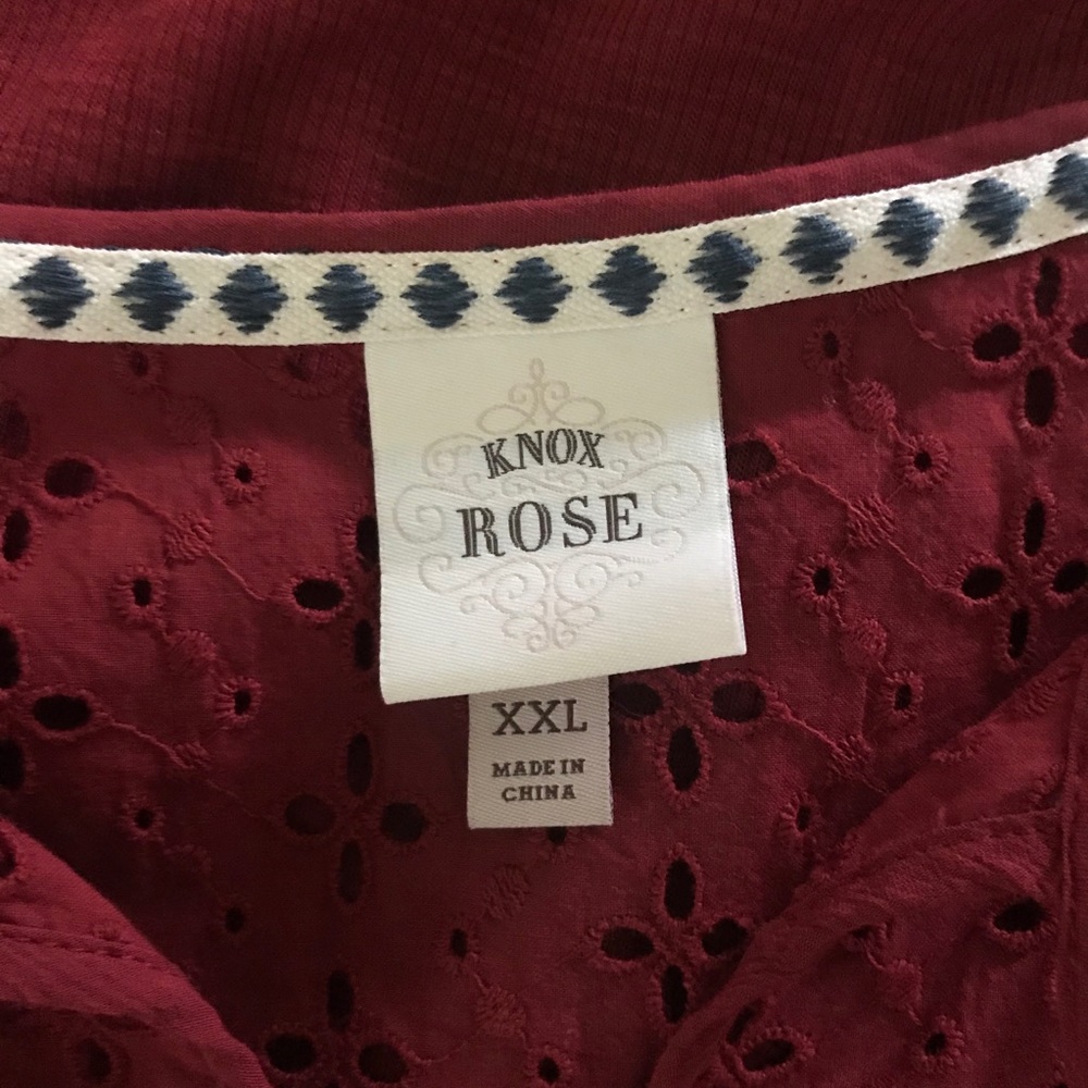 KNOX ROSE BOHO TOP - Picture 3 of 3